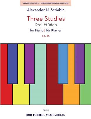 SCRIABIN A. - ESTUDIOS (3) OP.65